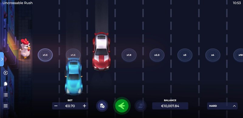 Uncrossable rush evoplay, uncrossable rush